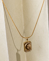 Classic Moon-Stone Necklace