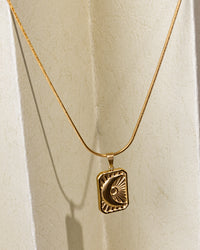 Classic Moon-Stone Necklace