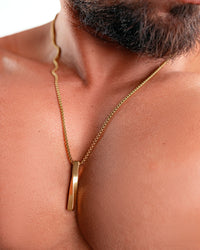 Men's Geometric Pendant Necklace
