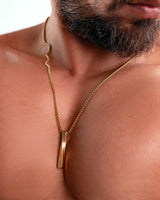 Men's Geometric Pendant Necklace