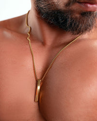 Men's Geometric Pendant Necklace