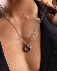 Classic Ring Pendant Necklace