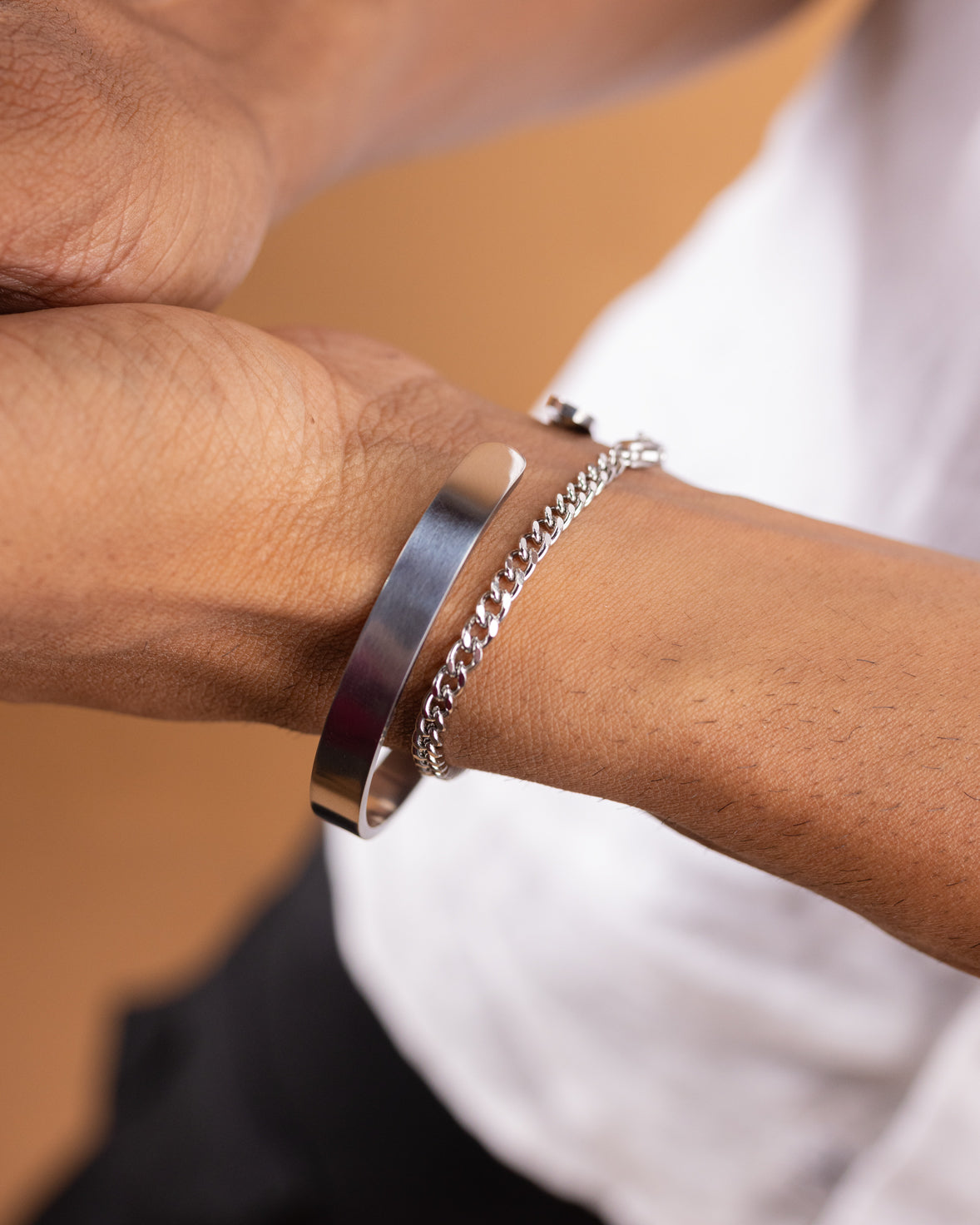 Layered Bangle & Bracelet