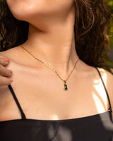 Minimalist Blue Pendant Necklace