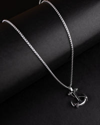 Classic Anchor Pendant Necklace