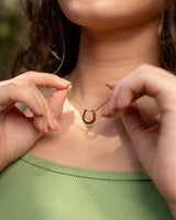 Horseshoe Pendant Necklace