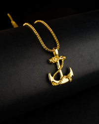 Classic Anchor Pendant Necklace