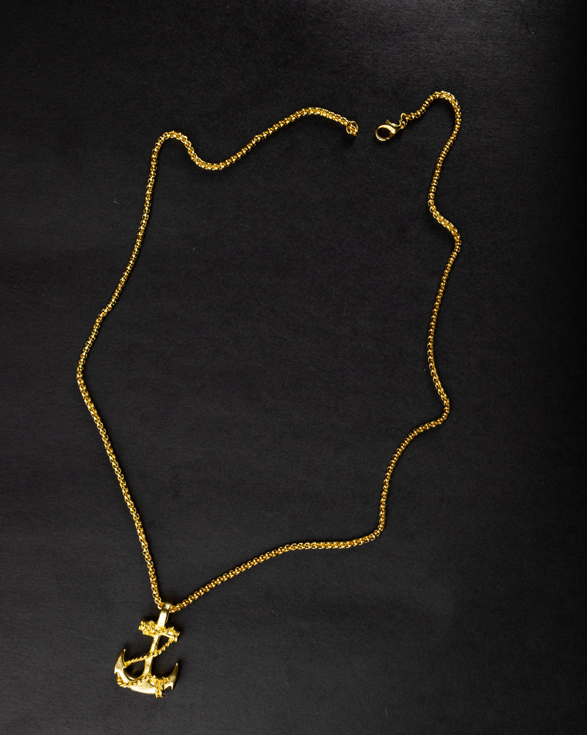 Classic Anchor Pendant Necklace