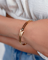 Classic Butterfly Charm Bangle