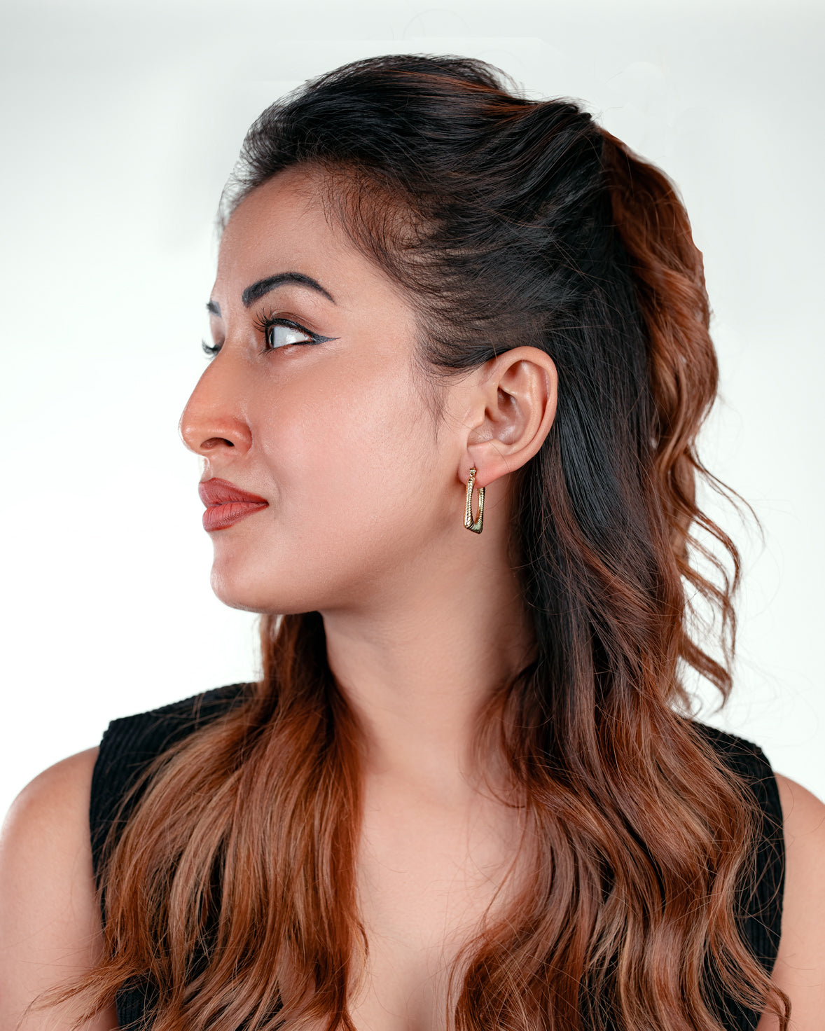 Classic Hollow Hoop Earrings