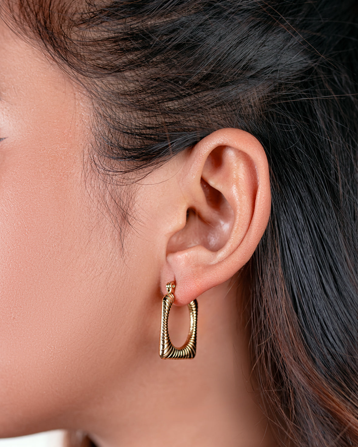 Classic Hollow Hoop Earrings
