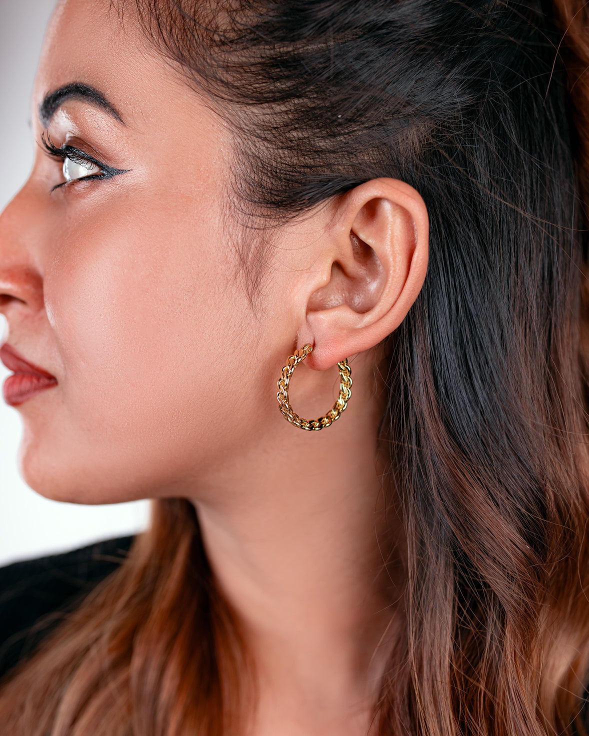 Classic Twisted Hoop Earrings