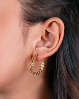 Classic Twisted Hoop Earrings