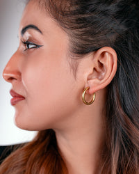 Classic Solid Round Hoops