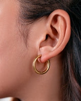 Classic Solid Round Hoops