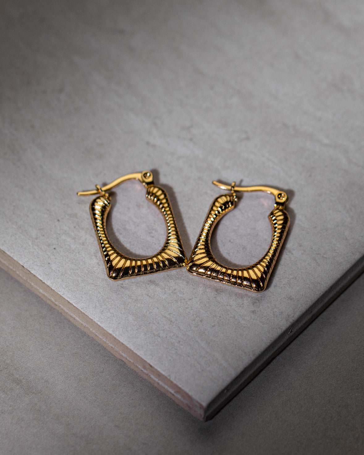 Classic Hollow Hoop Earrings