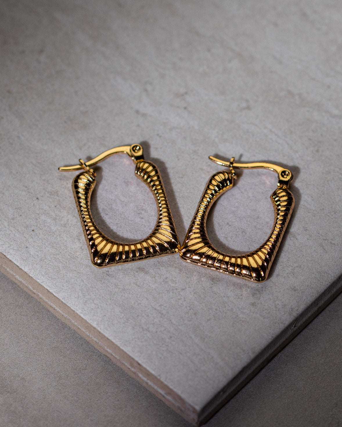 Classic Hollow Hoop Earrings