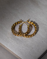 Classic Twisted Hoop Earrings