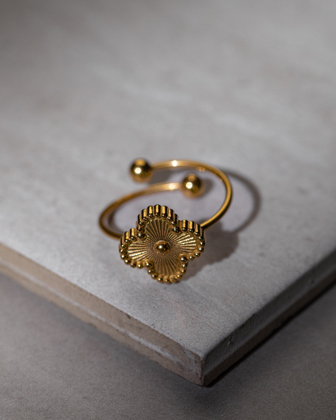Classic 4 Leaf Clover RIng
