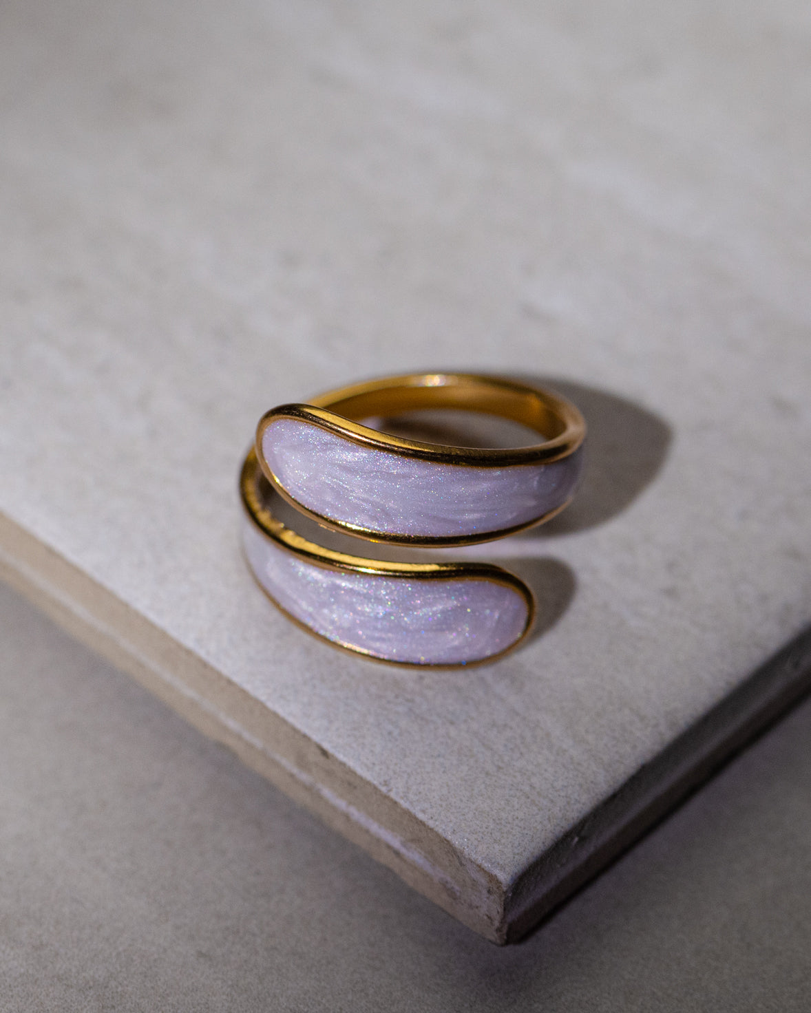 Classic White Shell Ring