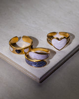 3pcs Classic Charm RIngset