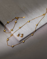 Classic Heart Charm Jewellry Set