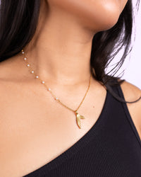 Pearl Fin Necklace