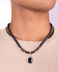 Redefined Tiger-Eye Necklace
