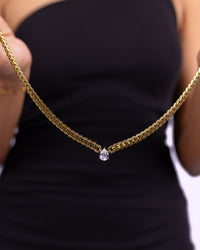 Gemstone Charm Necklace