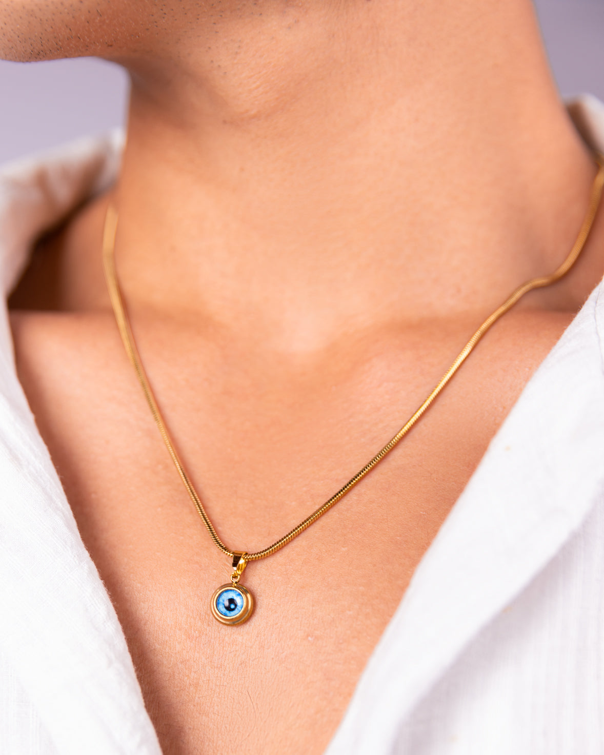 Redefined Evil-Eye Pendant Necklace