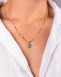 Redefined Evil-Eye Pendant Necklace