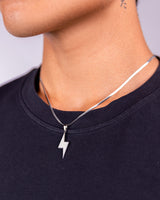 Redefined Lightning Pendant Necklace