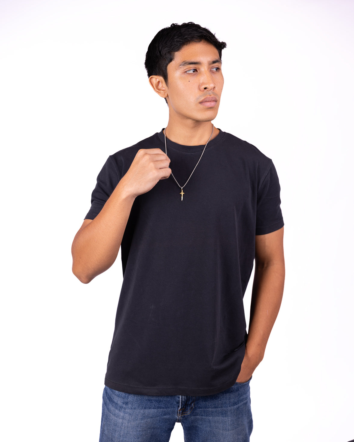 Redefined Sword Cross Necklace