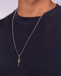 Redefined Sword Cross Necklace