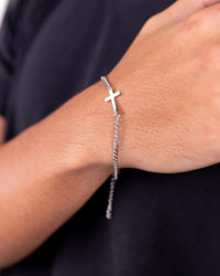 Redefined Cross Chain Bracelet