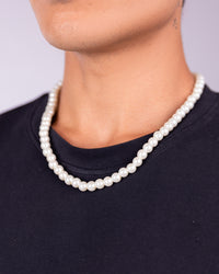 Men's Pearl Necklace