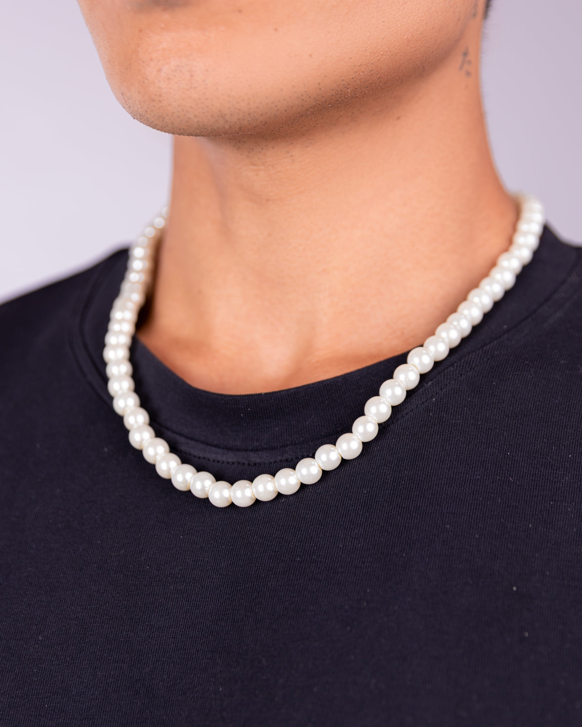 Men's Pearl Necklace