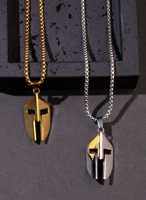 Classic Spartan Charm Necklace