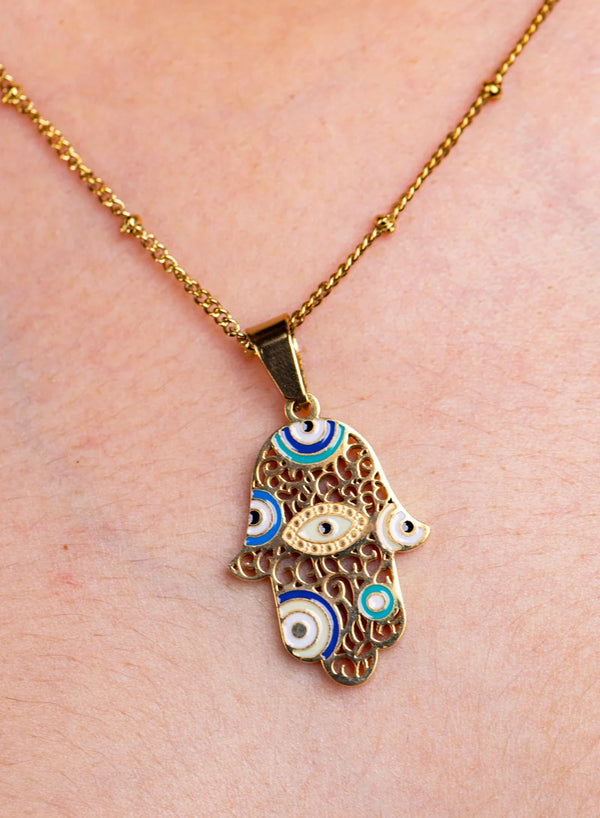 Divine Evil Eye Necklace