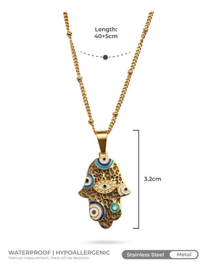 Divine Evil Eye Necklace