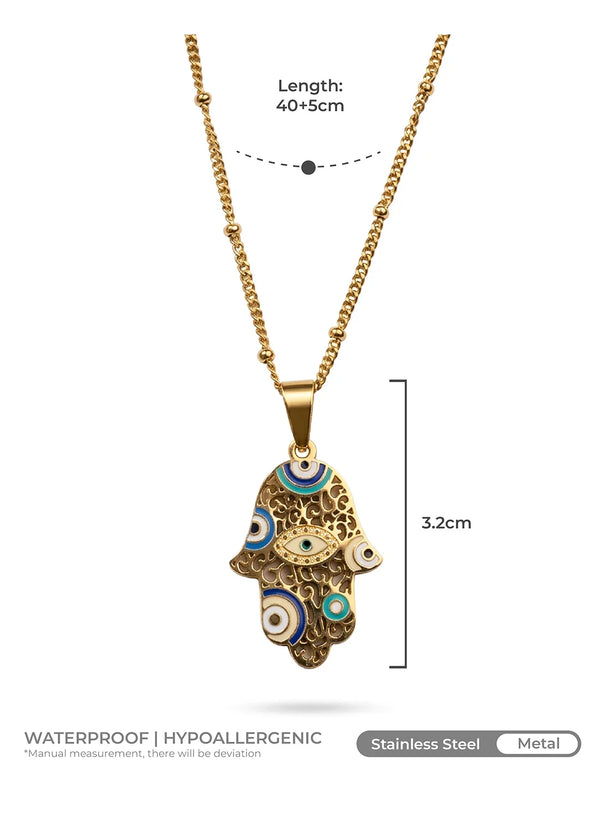 Divine Evil Eye Necklace
